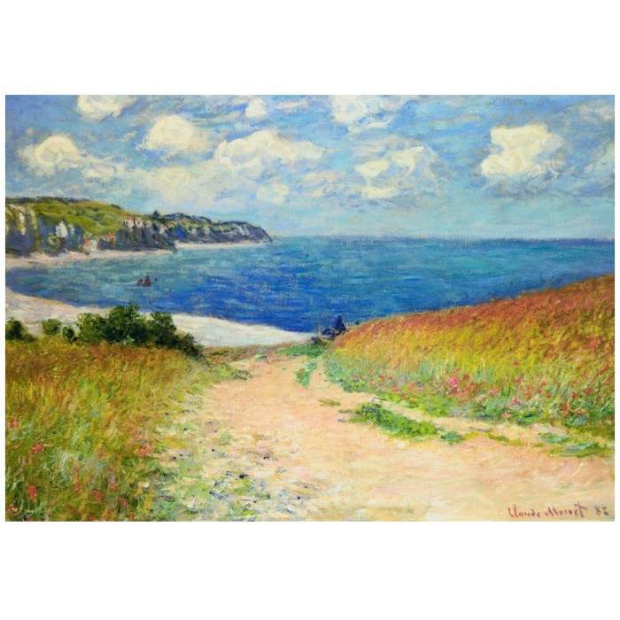 Claude Monet - Path Through the Wheat Fields