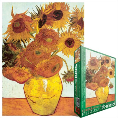 Puzzle Eurographics-6000-3688 Van Gogh - Sunflowers