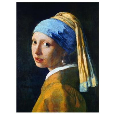 Puzzle Eurographics-6000-5158 Vermeer Johannes: The Girl with a Pearl Earring, 1665