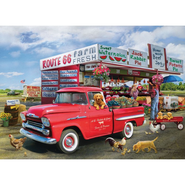 Puzzle Eurographics-6000-5337 1959 Chevrolet Apache-Giordano