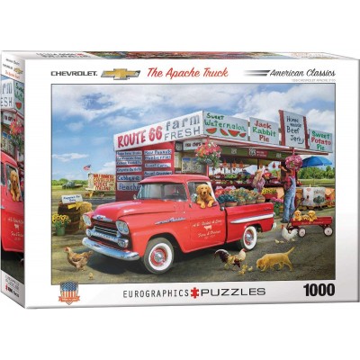 Puzzle Eurographics-6000-5337 1959 Chevrolet Apache-Giordano