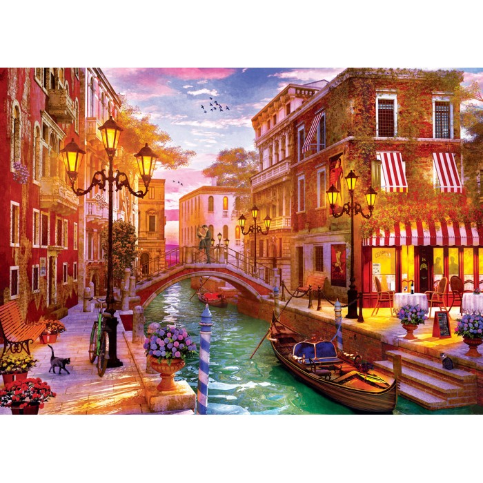 Puzzle Eurographics-6000-5353 Dominic Davison - Sunset over Venice