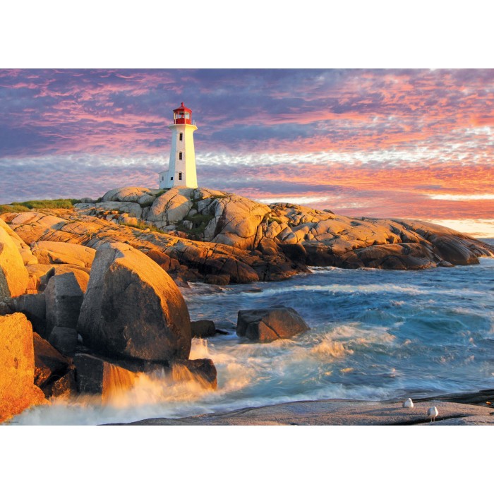 Puzzle  Eurographics-6000-5437 Peggy's Cove Lighthouse