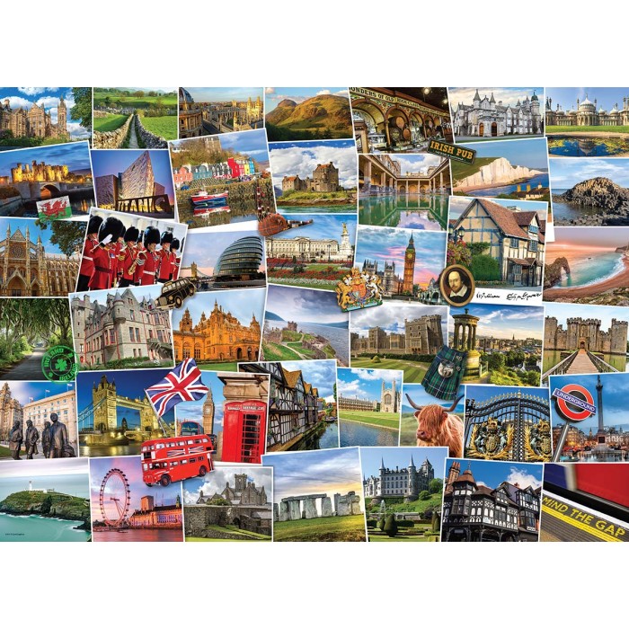 Puzzle  Eurographics-6000-5464 Globetrotter United Kingdom