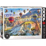 Puzzle  Eurographics-6000-5717 Air Balloons, Cappadocia, Turkey