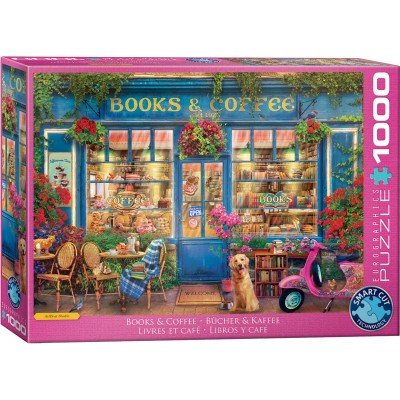 Puzzle Eurographics-6000-5869 Books & Coffee - Gary Walton