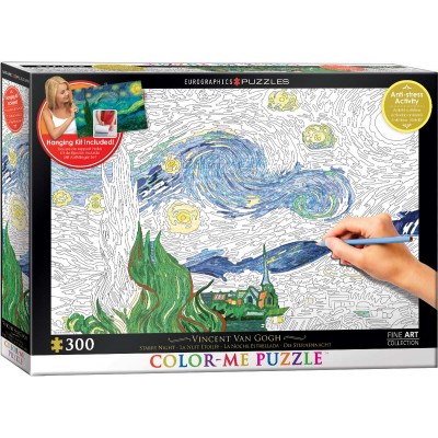 Puzzle Eurographics-6033-0920 XXL Color Me - Van Gogh Vincent