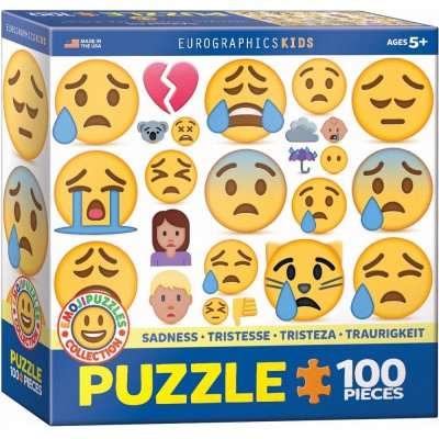 Eurographics-6100-0867 Emojipuzzle - Sadness