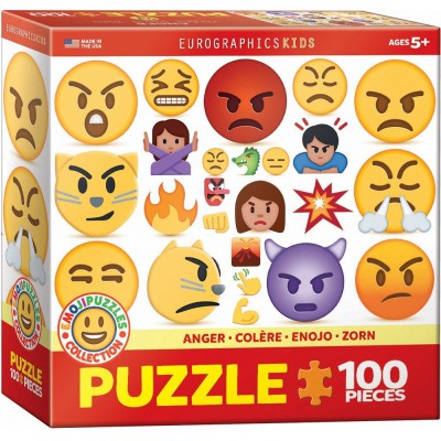 Eurographics-6100-0868 Emojipuzzle - Anger