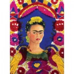 Puzzle  Eurographics-6100-5425 XXL Pieces - Frida Kahlo - Self Portrait