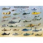 Puzzle  Eurographics-6500-0088 XXL Pieces - Military Helicopter