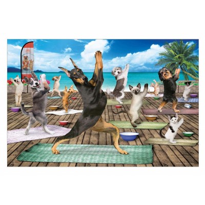 Puzzle Eurographics-6500-5454 XXL Pieces - Yoga Spa