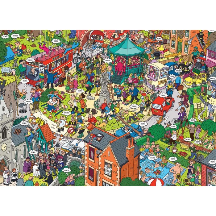 Puzzle  Eurographics-6500-5460 XXL Pieces - What Could Go Wrong ?