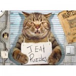 Puzzle  Eurographics-6500-5786 XXL Pieces - Felony Cat