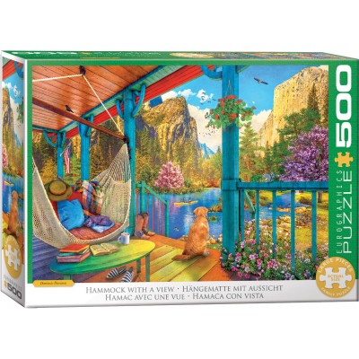 Puzzle Eurographics-6500-5885 XXL Pieces - Hammock with a view