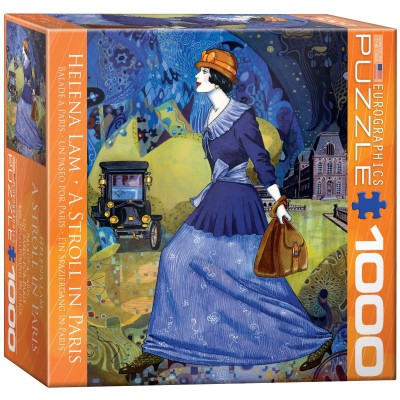 Puzzle Eurographics-8000-0515 Helena Lam: A Stroll in Paris