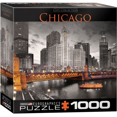 Puzzle Eurographics-8000-0658 Chicago Michigan Avenue