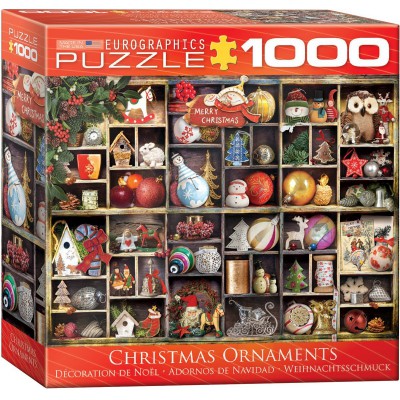 Puzzle Eurographics-8000-0759 Christmas Ornaments