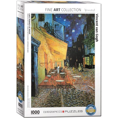Puzzle Eurographics-8000-2143 Van Gogh Vincent - Café Terrace at Night