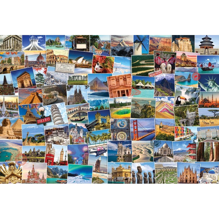 Puzzle Eurographics-8220-5480 World Globetrotter