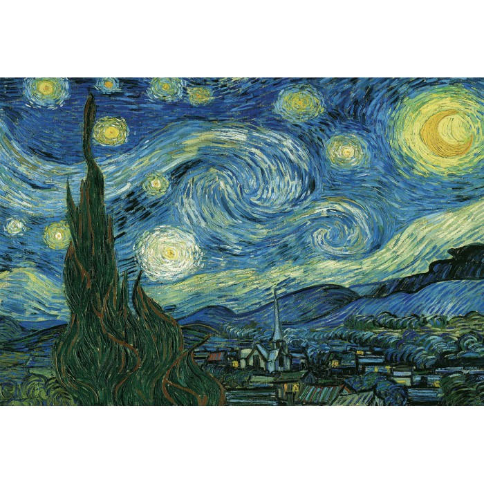 Puzzle  Eurographics-8520-1204 Vincent van Gogh: Starry Night