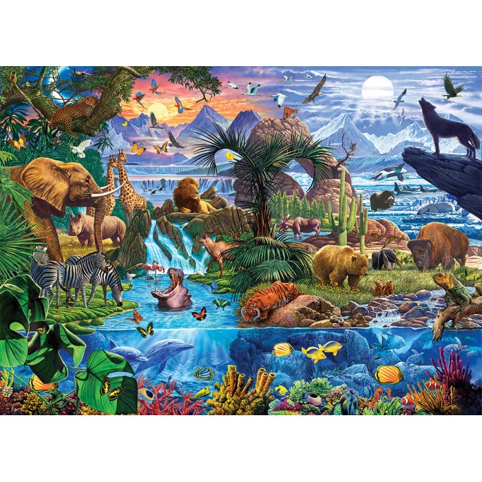 Puzzle Eurographics-8520-5881 Earth Wildlife