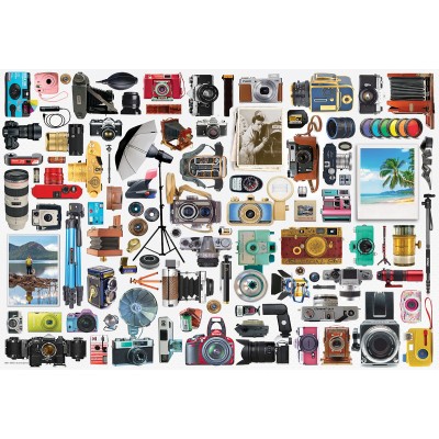 Puzzle Eurographics-8551-5600 Classic Camera Tin