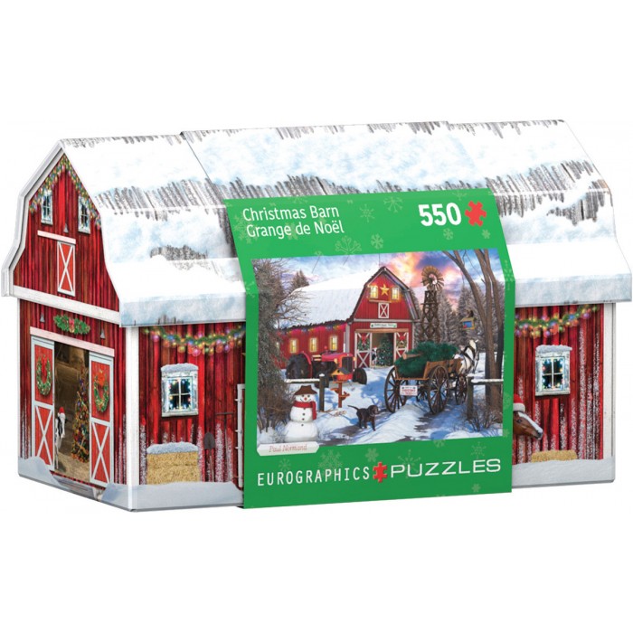 Puzzle  Eurographics-8551-5665 Holiday Farm Tin