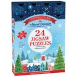  Eurographics-8924-5920 Advent Calendar - Christmas Village - 24 Puzzles