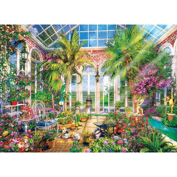 Puzzle   Glass Garden Summer Conservato