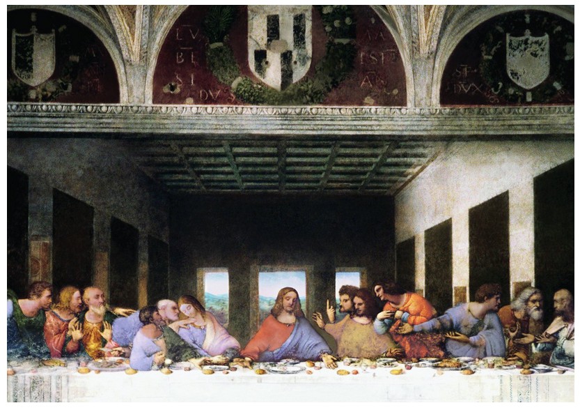 The Last Supper Puzzle 500 Pieces Chamber Art A-5053 COMPLETE with Poster