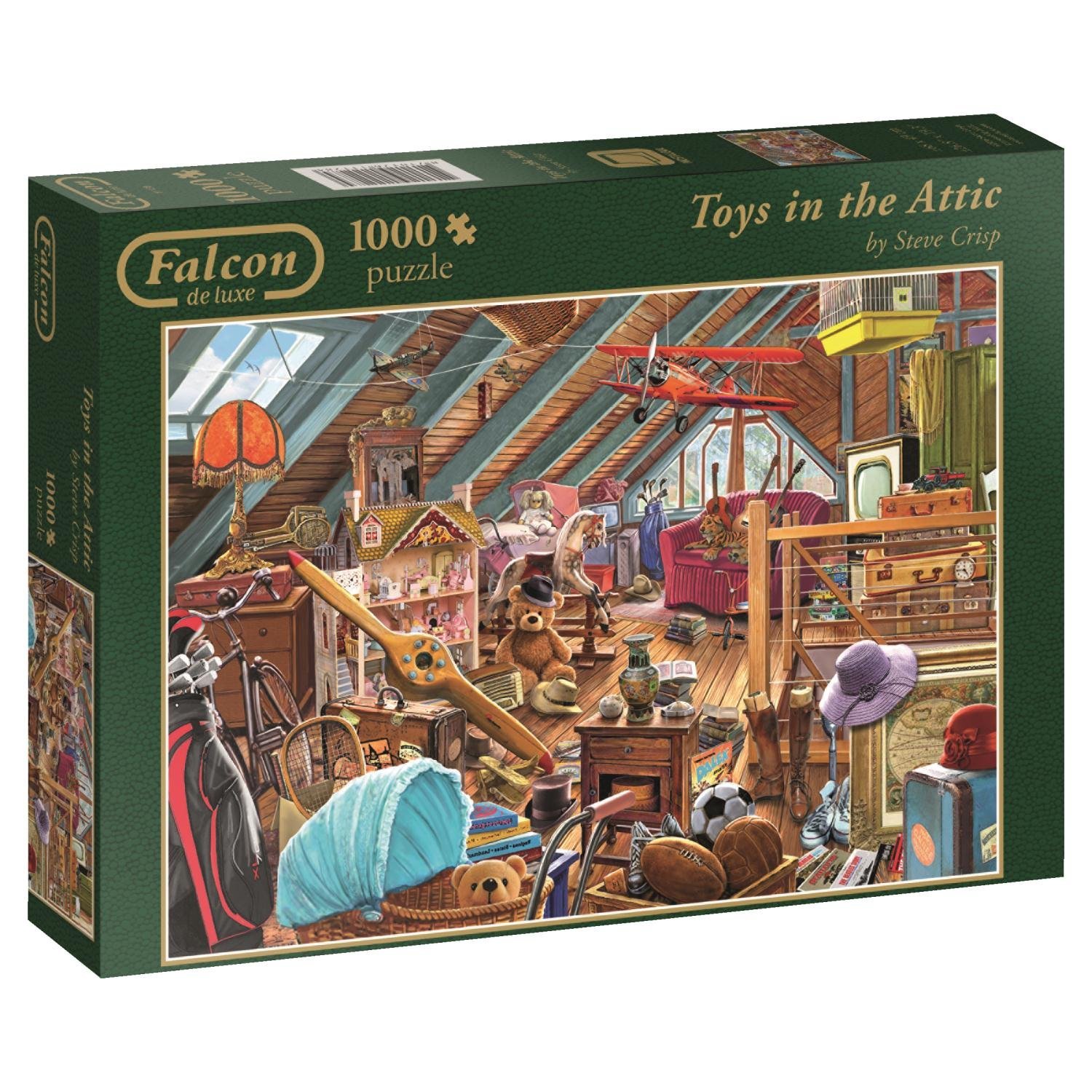 Puzzle Steve Crisp - Toys in the Attic Jumbo-11128 1000 pieces Jigsaw ...