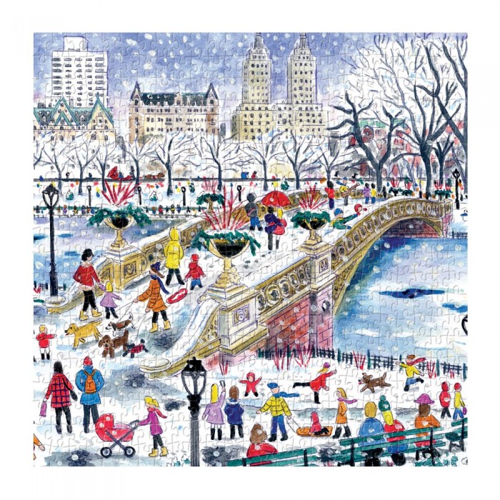  Galison-35686 Bow Bridge In Central Park - 500 Piece Puzzle