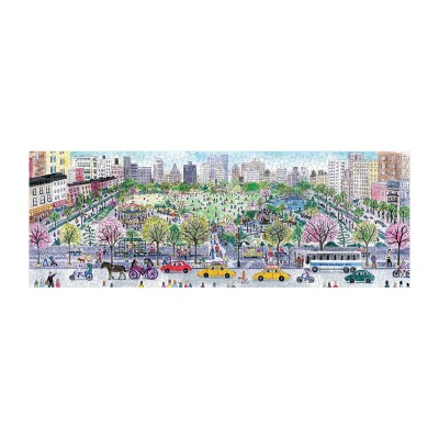 Galison-36538 Cityscape - 1000 Piece Panoramic Puzzle