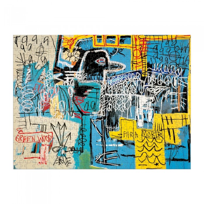  Galison-37925 Basquiat - Bird on Money - 500 Piece Book Puzzle