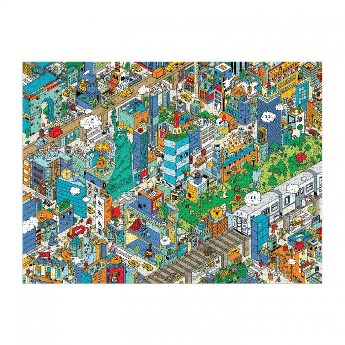  Galison-38158 Uncovering New York City Search and Find 1000 Piece Puzzle