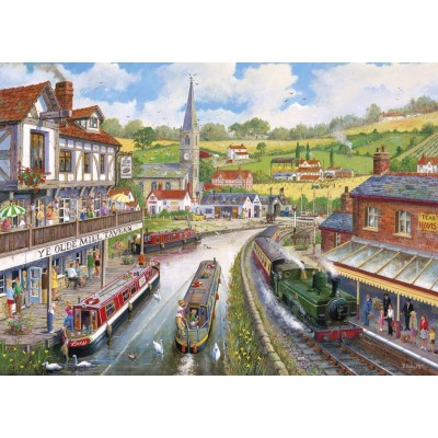 Puzzle Gibsons-G3528 XXL Pieces - Ye Old Mill Tavern