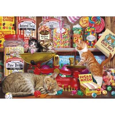 Puzzle Gibsons-G3529 XXL Pieces - Paw Drops & Sugar Mice