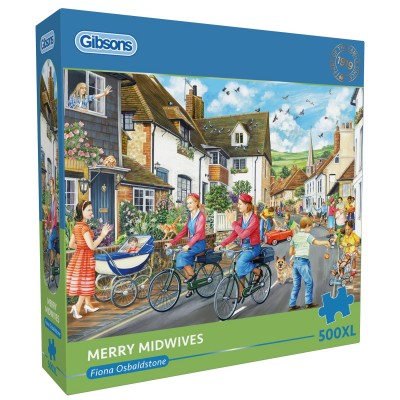 Puzzle Gibsons-G3562 XL Pieces - Merry Midwives