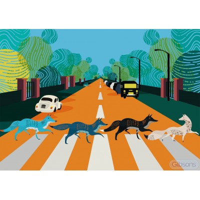 Puzzle Gibsons-G3605 Abbey Fox Road