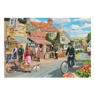 Gibsons-G5033 4 Jigsaw Puzzles - Trevor Mitchell: Bobby's Beat