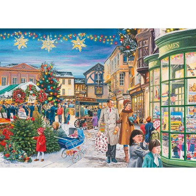 Gibsons-G5046 4 Puzzles - Trevor Mitchell - Magic of Christmas