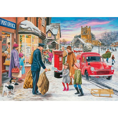 Gibsons-G5046 4 Puzzles - Trevor Mitchell - Magic of Christmas