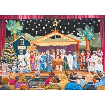 Gibsons-G5046 4 Puzzles - Trevor Mitchell - Magic of Christmas