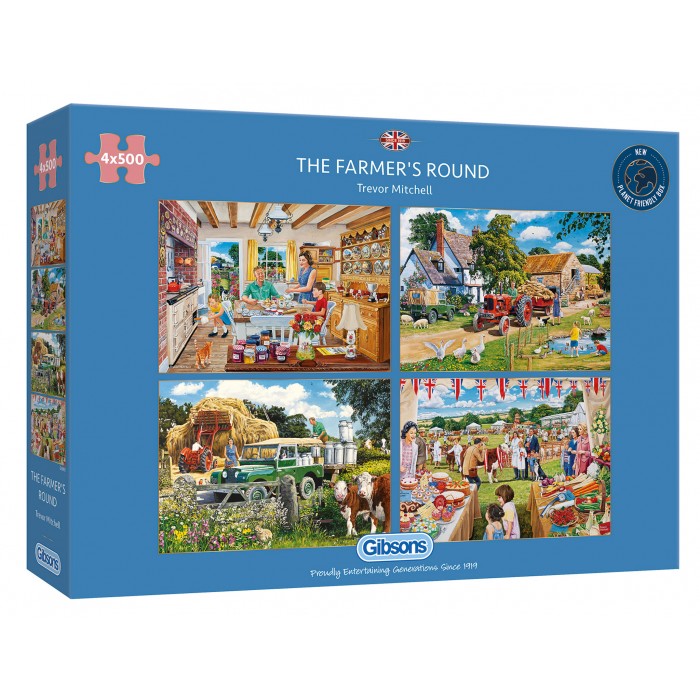 4 Puzzles - The Farmer's Round