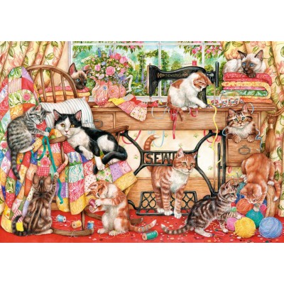 Gibsons-G6108 Jigsaw Puzzle - 1000 Pieces : A Lost Stitch