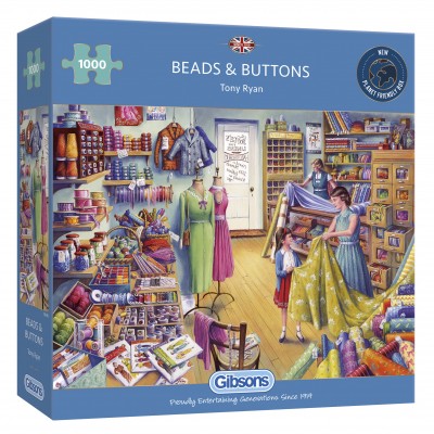 Puzzle Gibsons-G6159 Tony Ryan: Beads and Buttons
