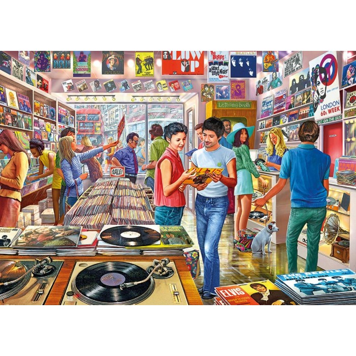 Puzzle Gibsons-G6255 Steve Crisp - Retro Records
