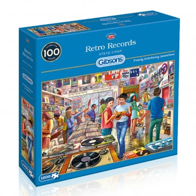 Puzzle Gibsons-G6255 Steve Crisp - Retro Records