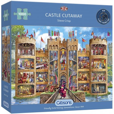 Puzzle Gibsons-G6289 Castle Cutaway
